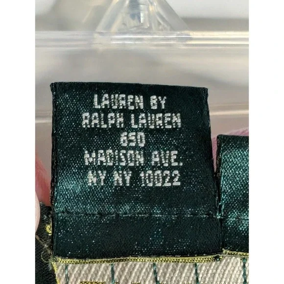 Lauren Ralph Lauren Women's Size 16 Pink Denim Style Cotton Skirt Pockets - Picture 6 of 7